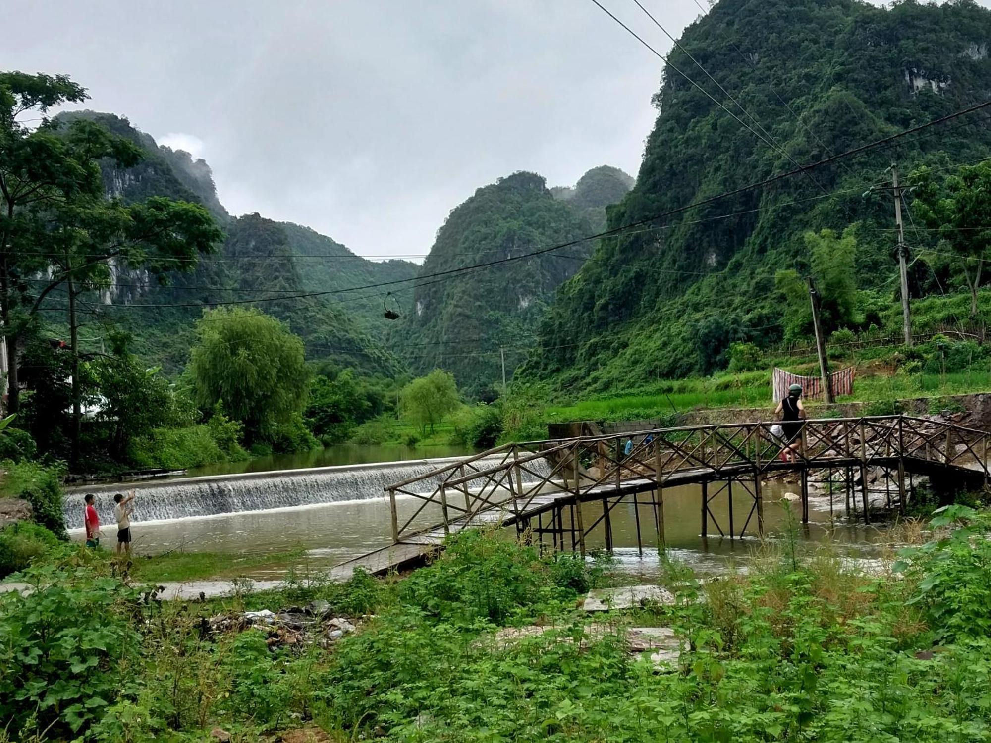 Trieu Hoan Homestay Cao Bang Exterior foto